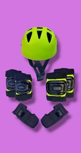 Lesser known Green Super strong Safety Kit for cycling and skating Cycling Kit
