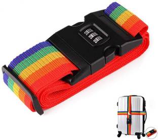Toxen Locks Strap Number Lock for Luggage Belt Adjustable Luggage Strap Locks Luggage Luggage Strap