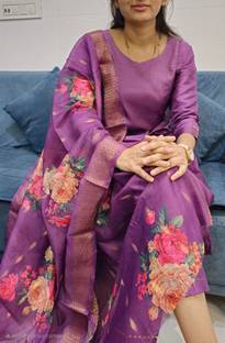 AVNISA ENTERPRISE Embroidered Kurta, Trouser/Pant & Dupatta Set