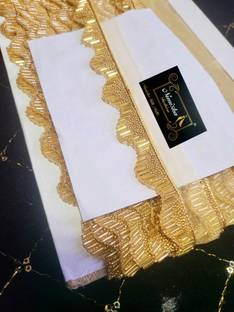 NIMISHA FASHION bids pipe design 8 meter Lace Saree Falls