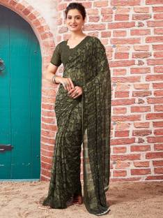 Printed Daily Wear Georgette Saree