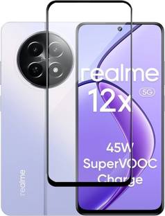 Flipkart SmartBuy Edge To Edge Tempered Glass for RealMe 12x 5G, realme 12 5G, Realme C65 5g