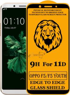 Xester Edge To Edge Tempered Glass for Oppo F5 Youth