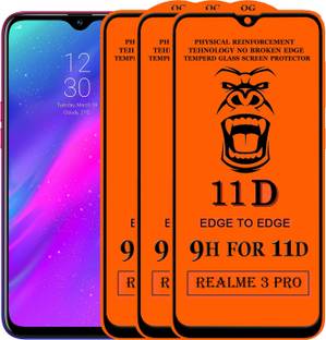 Xester Edge To Edge Tempered Glass for Realme 3 Pro