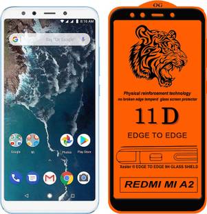 Xester Edge To Edge Tempered Glass for Mi A2