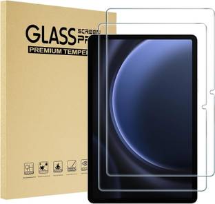 TECHSHIELD Tempered Glass Guard for Samsung Galaxy Tab S10 Plus/S9 Plus/S9 FE Plus/S7 FE 5G/S8 Plus 12.4''