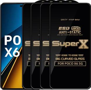 Qyist Edge To Edge Tempered Glass for POCO X6 5G