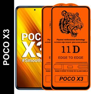 Xester Edge To Edge Tempered Glass for POCO X3