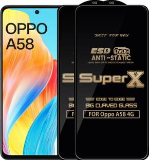 Qyist Edge To Edge Tempered Glass for Oppo A58 4G