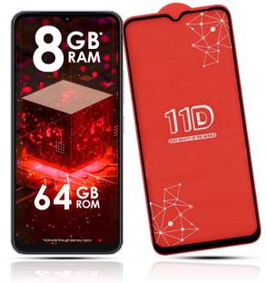 REDDWARF Edge To Edge Tempered Glass for Itel A60s