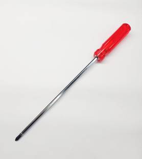 4MECH 12 Inch Long Screwdriver with Tempered Bits, One-Way Or Phillips Head, 300mm Rod Long Handle Screwdriver