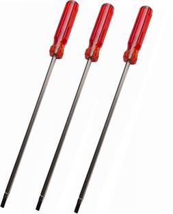 TOM Hardened and Tempered Chrome Vanadium 2-in-1 (250mm x 6mm) 10" Long Standard Screwdriver Set