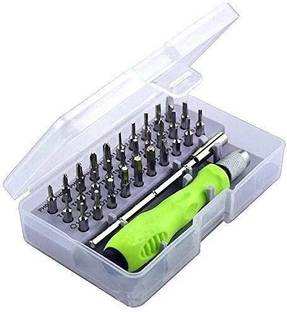Tec Tavakkal 32 in 1 Screwdriver Bits Set with Magnetic Standard Screwdriver Set