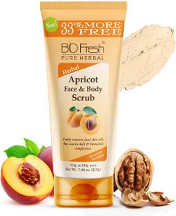 Biofresh Herbals Apricot Face & Body Scrub to Remove Impurities Dirt and Dead Skin Cells Scrub