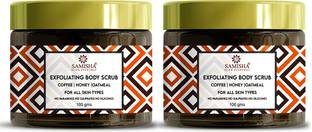 Samisha Body & Face Scrub for Tan Removal & Exfoliation Scrub