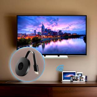 FRONY Smart Streaming: Chromecast HDMI Dongle for Wireless Media Playback V1 Media Streaming Device