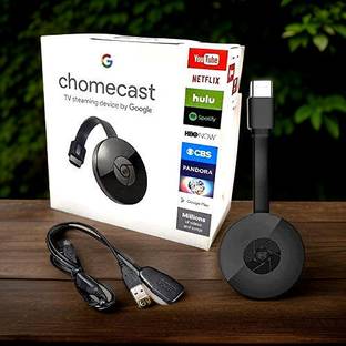 YAROH Smart Streaming: Chromecast HDMI Dongle for Wireless Media Playback V4 Media Streaming Device