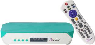 LRIPL HD MPEG-4 DD Free Set Top Box | USB & HDMI Port | Wifi Enabled, DLNA & YouTube Media Streaming Device