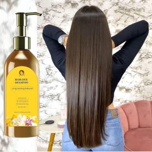 TCANOR oviton Long Lasting Natural Hair Dye Shampoo , black..