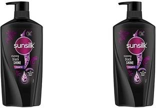 SUNSILK BLACK SHINE SHAMPoOO 650 ML COMBO PACK OF 2
