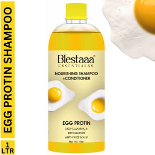 blestaaa essentialss Egg Shampoo & Conditioner with Natural Egg Protein for Soft and Silky Hair.