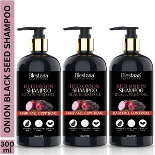 blestaaa essentialss Onion Shampoo for Hair Growth & Hair Fall Control with Onion & Plant Keratin