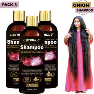 Latibule Onion Hair Oil With Black Seed onion Shampoo Extracts Controls Hair Fall