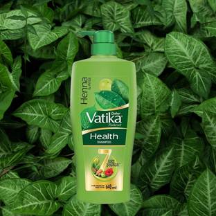 DABUR VATIKA Health Shampoo Heena & Amla Pack of 2