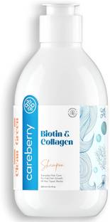 Careberry Biotin & Collagen Everyday Shampoo for Fast Hair Growth, Hair and Scalp Care, Everyday Use (300ml)