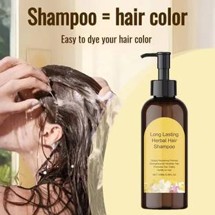 UKBUTIC NEW Japanese Long Lasting Natur Hair Day Shampoo , BLACK