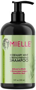 Mielle Rosemary Mint Strengthening Shampoo Infused with Biotin Cleanser