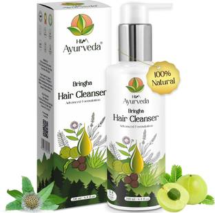HIM AYURVEDA Bringha(Bhringraj) Hair Cleanser |Ayurvedic Treatment|For Growth|Women & Men|