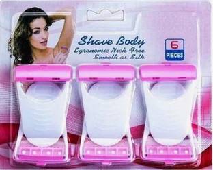 Ankev Women's Razor Blade Hair Removal Disposable Blades Safty Stainless Blade, Women