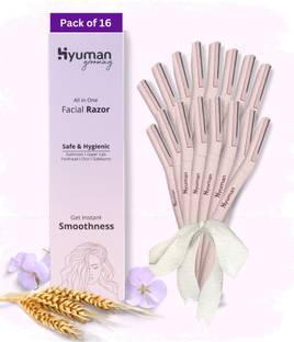 Hyuman Eyebrow & Facial Razor for Women | Chin, Upperlip, Sideburns, Forehead Shaving, Women