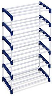 RKE HAVY plastic pipe shoe rack home or 6 Layer Rack organizing Metal Collapsible Shoe Stand
