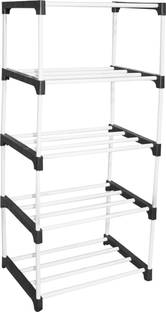 RAWZZ Open Book Shelf Made of Plastic & metal Plastic Open Book Shelf