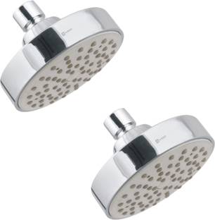 clion by InBath 4 Inches Round Overhead Shower, 2 Pieces Shower Head