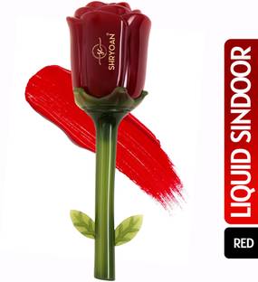 Shryoan Authentic Rose Liquid Sindoor | Smudge-free Elegant Finish & long Lasting color Sindoor