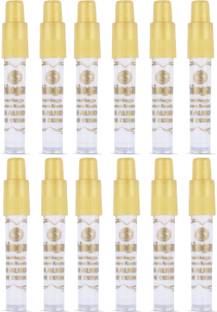 SHINGAR Saubhagya Liquid Kumkum Non Allergic & Non Staining With Almond - Pack of 12