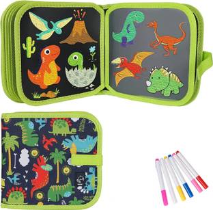 Bestie Toys Kids Erasable Doodle Book Set,Reusable & Erasable Doodle Slate Painting for Kids