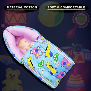 granth New Born Baby Sleeping Bag Comfortable & Easy To Carry Your Baby Anywhere Sleeping Bag