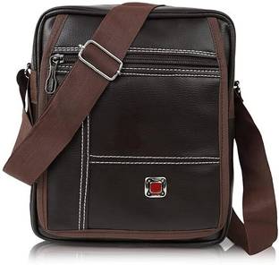 COOL INDIANS Mini Passport Zipper Bag Shoulder Strap Bag Pocket Zipper Bag Bag for Men Travel Toiletry Kit