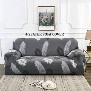 TONY STARK Polycotton Floral 4 Seater Sofa Cover