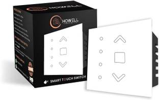 Howell Smart Touch Switch Fan Regulator, Wi-Fi Enabled Work With Alexa, Google & Siri Smart Switch