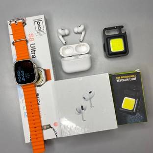 Faux Rabit Pack of 1 New T800 Ultra Watch Smartwatch WIth Pods And Cob Smartwatch