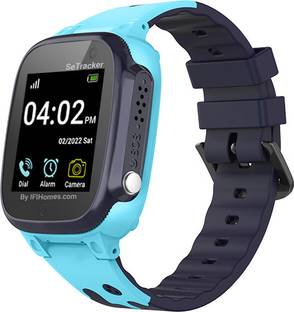 SeTracker Connect2Kidz LBS-M2 Smartwatch for Kids | Safe 2-Way Calling - (Blue) Smartwatch