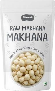 FitMunch Raw Makhana (Foxnuts) | Premium Grade Lotus Seeds(Phool Makhana) for Eating |