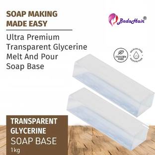 BadaHair Natural Glycerin Soap Base ,100% natural (1kg)