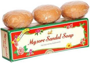 MYSORE SANDAL Bath Tablet trio soao