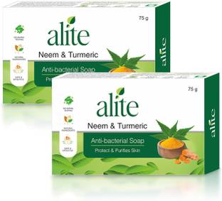 alite Ayurvedic Soap with Neem & Turmeric for Acne and Breakouts | Herbal Soaps
